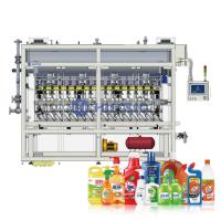 La machine de remplissage de débitmètre de trois rangées pour des lotions de réactifs pharmaceutiques écrème
