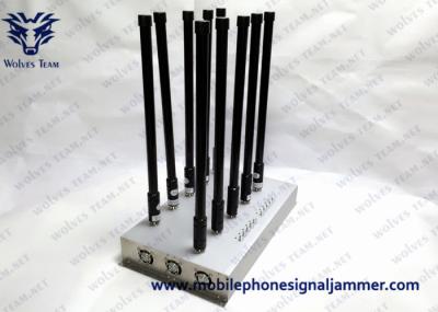 Customized Newest 12 Band Jammer GSM DCS 3G 4G Cell Phone Signal WIFI GPS and RF Jammer