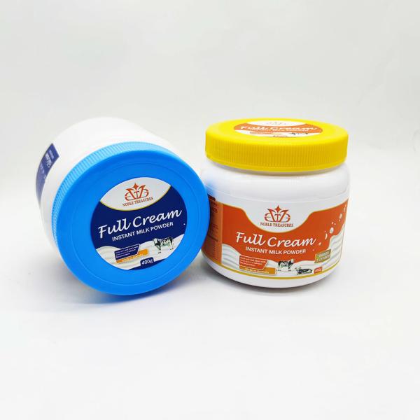 400g 680g 1kg Empty Milk Powder Jar Protein Powder Packaging PET Plastic Jars With Lids