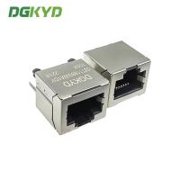Interfaz 52T de DGKYD52T1188GWA1DY1008 RJ45 180 grados en la línea zócalo 8P8C del puerto de red ningún conector que protege ligero