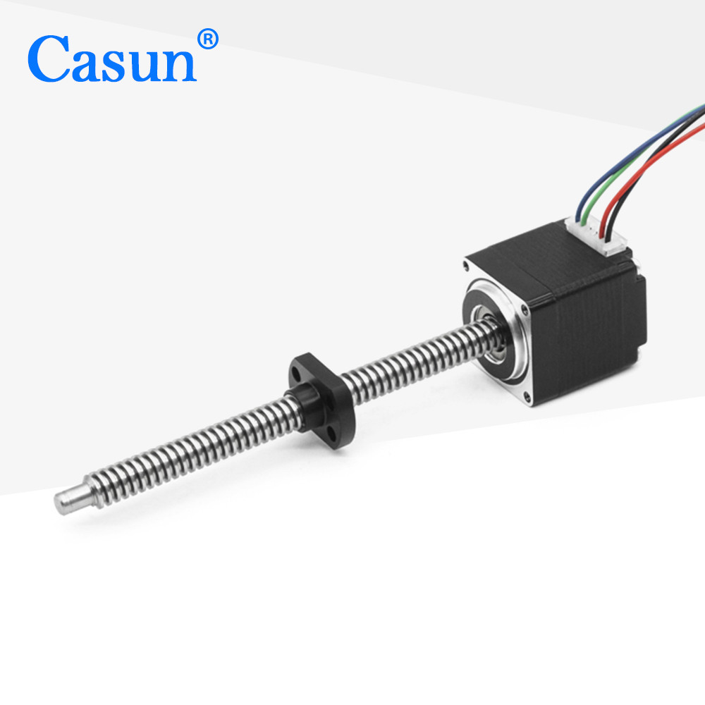 Casun nema11 nme14 внешний линейный шаговый двигатель TR5X2 гибридный Captive шаговый двигатель для косметического оборудования