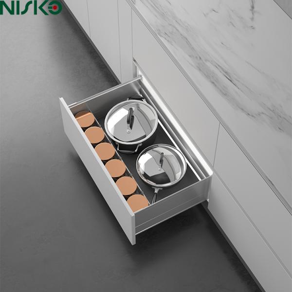Multipurpose Pull Out Drawer Shelves Spices Seasoning Bottle Kitchen Storage Solution