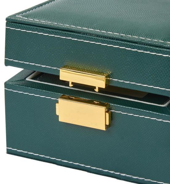 Luxury Leather Watch Packaging Gift Box Customized Size , Watch Presentation Box