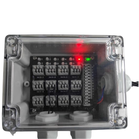 PLC Sensor Signal Input Distribution Module Terminal Blocks Junction Box 12 Arrays