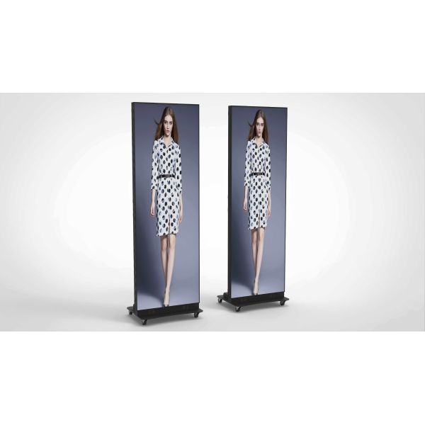 P1.86 Foldable LED poster screen LED Poster Display