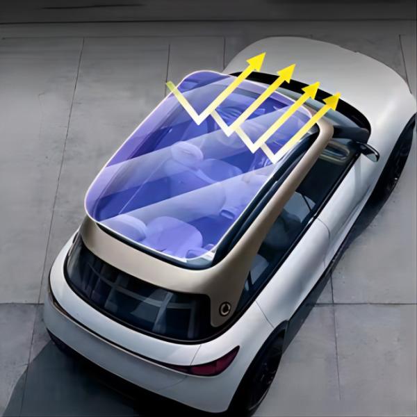 99% UV Protection Polyester Car Window Film Self Adhesive Car Sun Control Film For All Car Models
