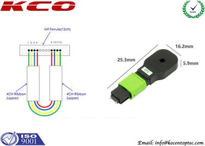 Atenuador 1 - da tomada do laço de retorno da fibra ótica da rede DB 20 para 40G 100G QSFP