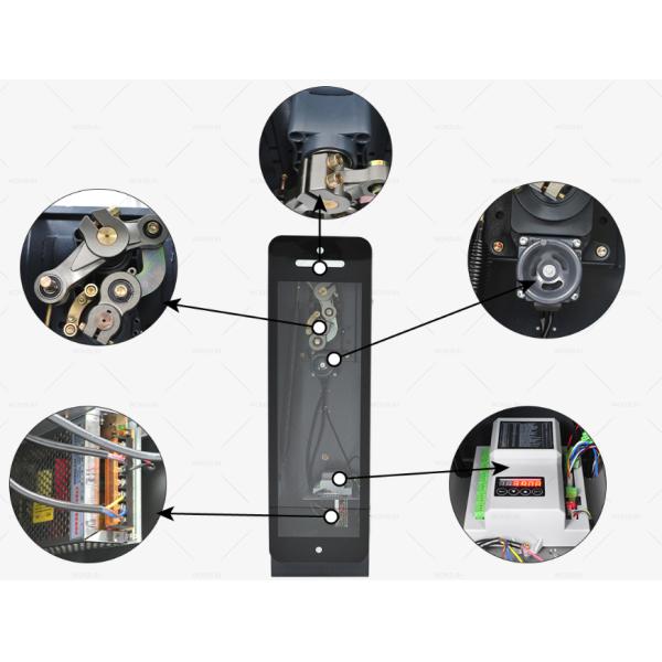 Прочное умное паркуя заграждение ворот 4.5m барьера с коммерчески рекламой