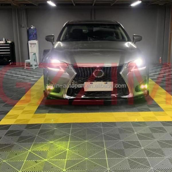 Lexus LX GS Обновление на Aimgain Пластиковый передний бампер Решетка низкий спойлер