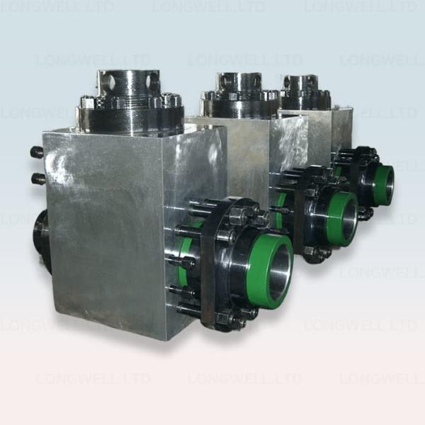 Forged Alloy Steel Mud Pump Fluid End Module 1134282 Weatherford MP-16 Mud Pump Components
