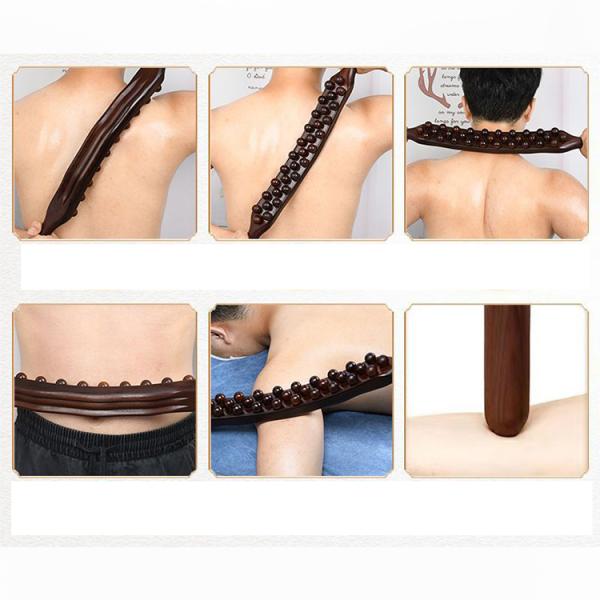 31 Beads Body Wood Therapy Kit Body Sculpting Tools Lymphatic Drainage Anti Cellulite