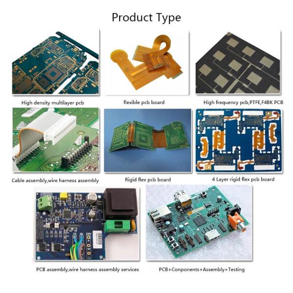 Собрание PCB платы с печатным монтажом изготовителя PCB и PCBA прототипа