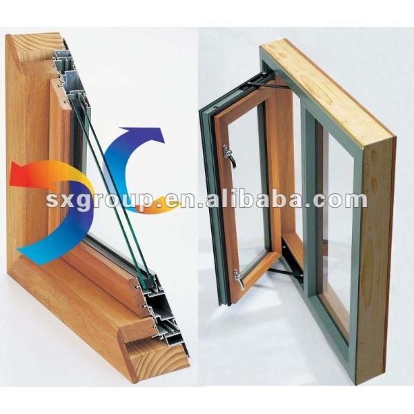 Processing Service Punching Sliding Aluminum Window Frame Profiles for Anhui Shengxin