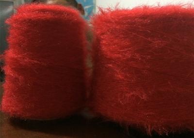 Fio para confecção de malhas extravagante tingido e cru 7S de pena branca/2 com material do nylon de 100%