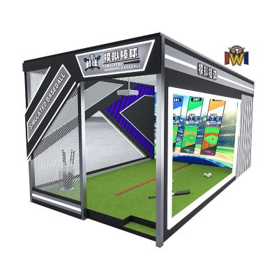Customized Interactive Baseball Game Training Interactive Baseball Simulator
