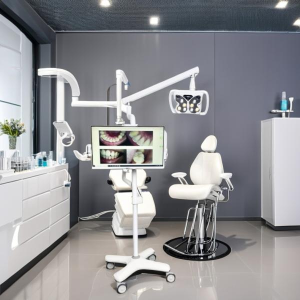 Beauty Salon Teeth Whitehing Machine Blue Light 10 Eyes Teeth Bleaching Machine Mobile Dental Teeth Whitening Lamp