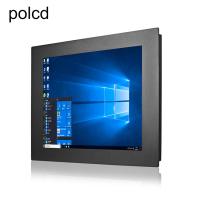 15 tela táctil Resistive industrial do monitor 1024*768 do LCD da polegada