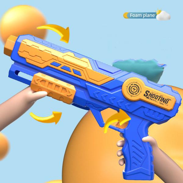 Esportes ao ar livre para meninos Fun Foam Catapult Aircraft Gun para brinquedo de planeador voador para crianças