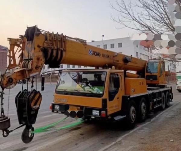 Équipement de levage de grues mobiles de 25 tonnes pour le levage de charges lourdes