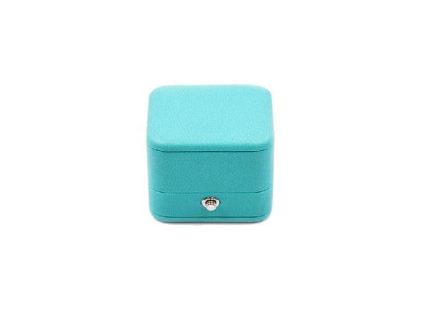 Finger Ring Eco Friendly Jewelry Boxes Packaging 48mm x 48mm x 50mm
