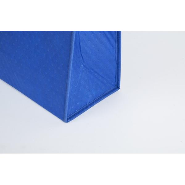 Fashion portable recyclable pp non woven cooler bag travelling insulated food delivery tote reusable thermal lunch bag