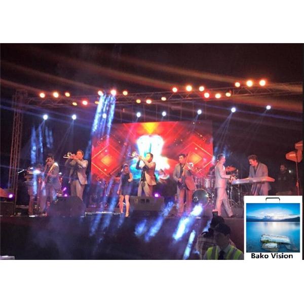 4.81mm Pixel Pitch Outdoor Led Video Display Board For Stage Event Live Show
