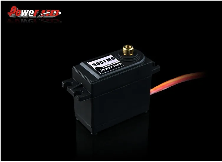 Power HD 9001MG Analog RC Servo 9.8KG Metal Gear Steering For 1:10 Flat Sports Car Vehicle Short-Distance Truck