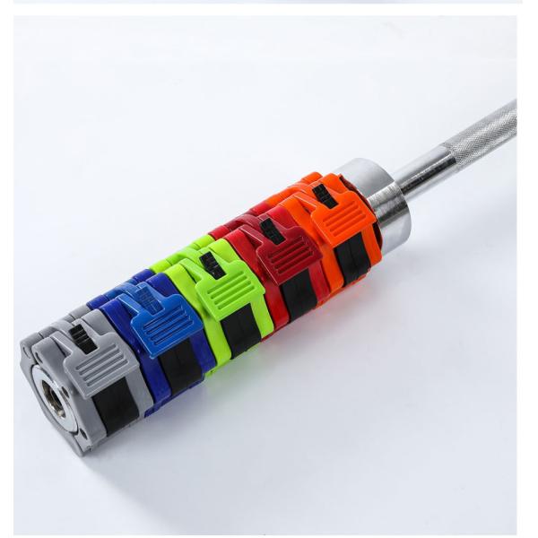 Colorful OEM Fitness Gym Accessories Buckle Barbell