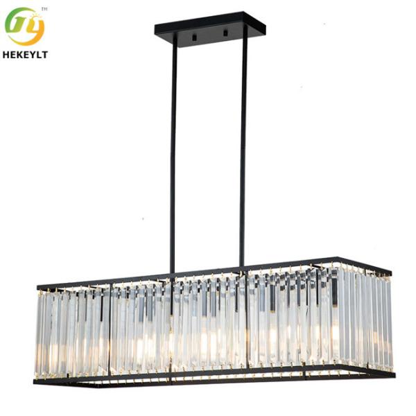 Dimmable claro Crystal Pendant Light Luxury K9 Crystal Metal