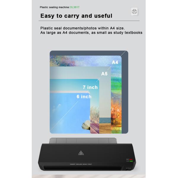 230В тип Домашний офис 2 ролик быстрого нагрева горячей прессы А4 бумаги фото ламинирующей машины