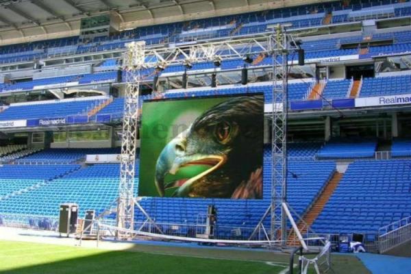 Waterproof Outdoor Video Screen Rental P8 7000cd/m2 Brightness Nationstar SMD3535