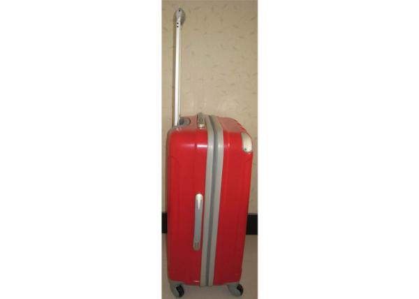 Red Popular Polypropylene Luggage Bags Set Carry On Normal Combination Lock Attached