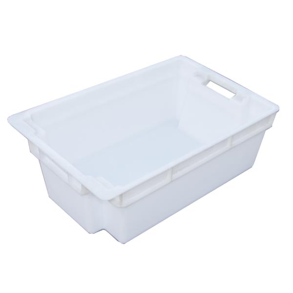 Cheap price plastic stackable crates Mesh nestable and stackable crates