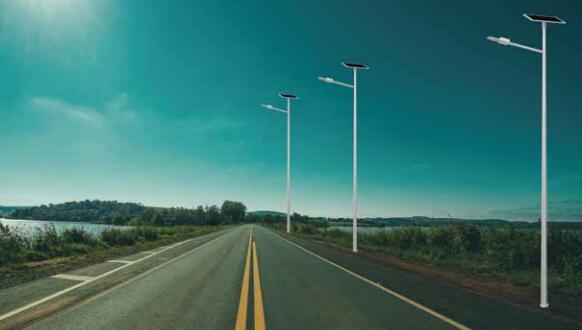 new all in two outdoor solar street lights