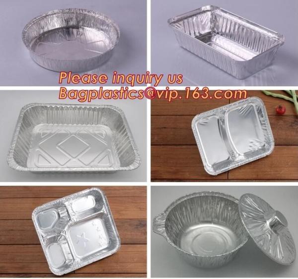 Airline Sealable Aluminum Foil Containers With Lids Aluminum Pans Take Out Containers 1 Lb Tin Pans - Disposable Food