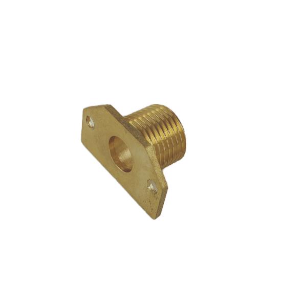HPB57-3 Acessórios de tubos de latão Conectores de tubos de latão comprimento 20 mm