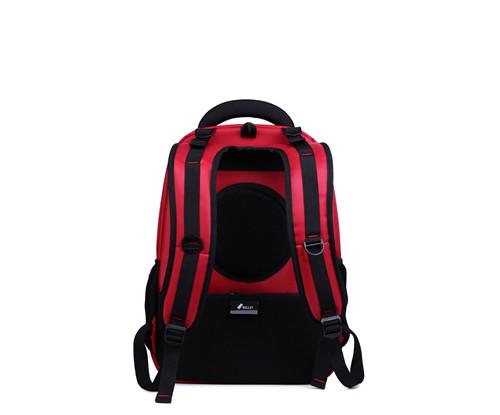 Multifunctional Urban Business Laptop Backpack Red Color For 16 Inch Laptop