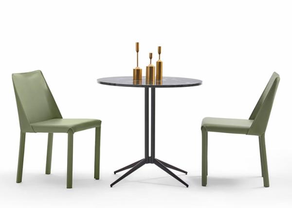 65cm Tall Outdoor Pub Table Fireproof Round Minimalist Coffee Table