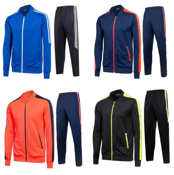 Autumn And Winter Running Tracksuit For Men Sports Stand Neck Lightweight