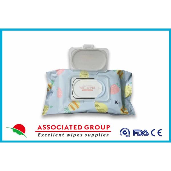 Мягкая очищая забота Wioes энергии свежих фруктов влажная естественная Moisturising