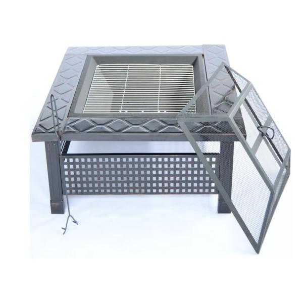 Villa country yard 34 inch Outdoor Patio Grill Portable Fire Bowl BBQ