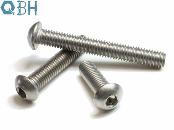 ISO 7380 Hexagon Socket Button Head Screws Stainless Steel 304 316