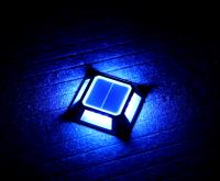 IP67 resistente à água Solar LED Dock Lights Led Deck Lamp For Step Sidewalk Stair Garden Ground Pathway