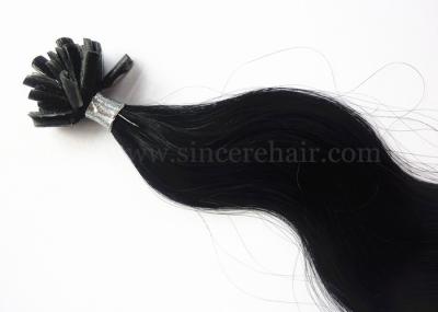 60 CM Keratin Fusion U Shape Hair Extensions for sale - 24 Black Body Wave Pre Bonded U Tip Hair Extensions for sale