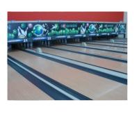 Melhore o seu bowling com as mais recentes pistas sintéticas em vários padrões de brilho
