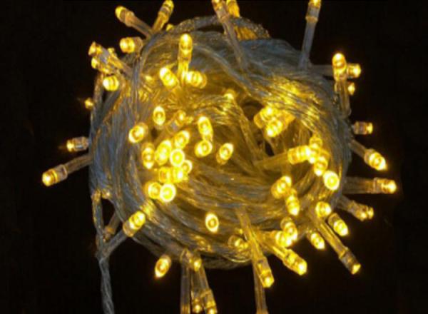 10m 33FT 100pcs Festive Decoration Lamp Wedding Celebration Christmas Star Light KTV Bar Outdoor Waterproof Lamp String