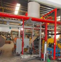 Dpack corrugator Steam System Corrugated Cardboard Machines Easily Adjust 13MPa Boiler Pressure