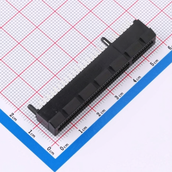 Vertical PCI Express Card Edge Connector Amphenol 10018784-10202TLF Supporting PCIe Gen1 Gen2 Gen3 Signaling