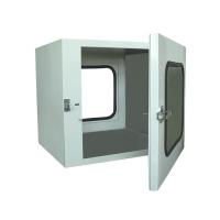 Boîte de passe de douche à air de salle blanche à haut rendement SUS 304 UV Light Equipé Construction en acier inoxydable pour laboratoire