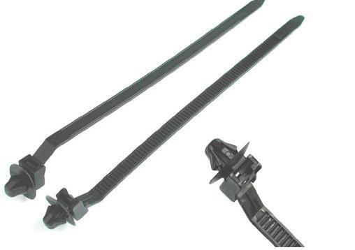 Automotive vehicle plug cable ties